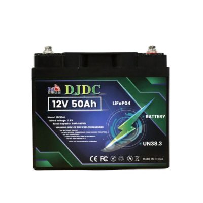DJDC 12V50Ah IPS LiFePO4 Battery