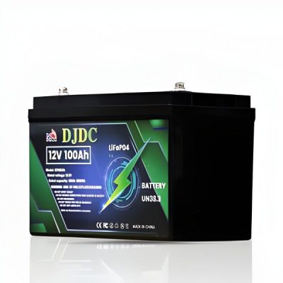 DJDC 12V100Ah IPS LiFePO4 Battery
