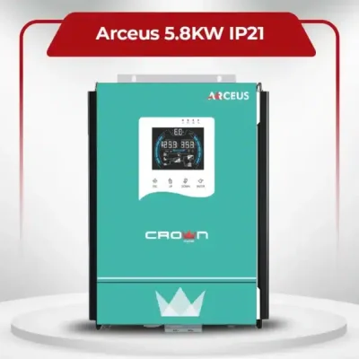 Crown Micro Arceus 5.8KW IP21 solar Hybrid Inverter